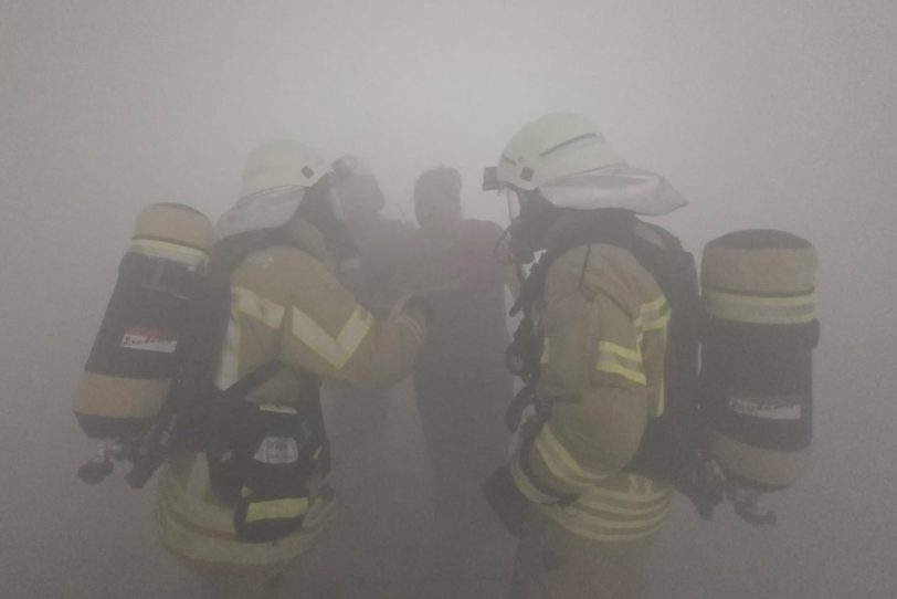 Zahlreiche Einsatzkräfte waren im Einsatz.