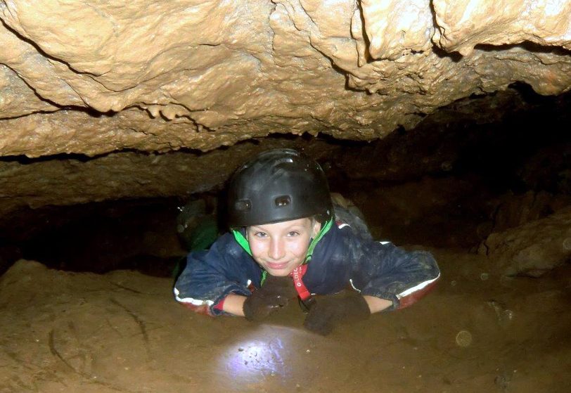 Ausflug der CTW-Kinder in die Kluterthöhle.