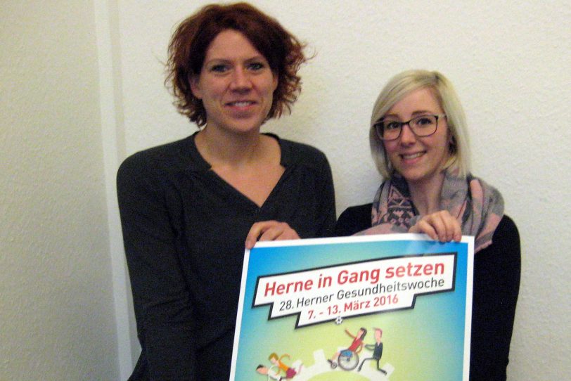 v.l. Dr. Katrin Linthorst, Natascha Grün (Praktikantin).