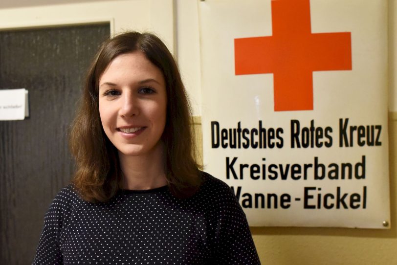 Jurina Urban vom DRK Herne und Wanne-Eickel