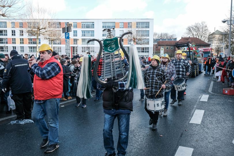 Impressionen vom Rosenmontagszug in Herne 2018.