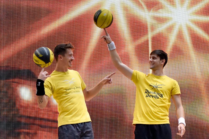 Basketball bei Urbanatix 2018 .