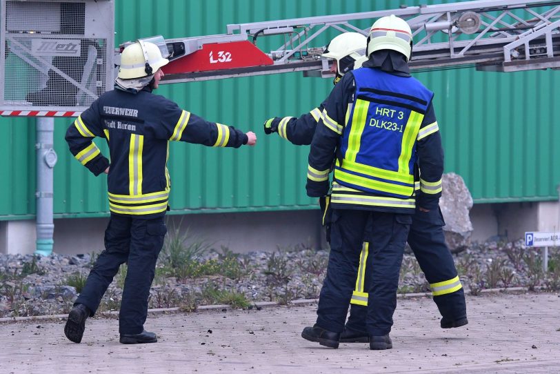 Brand in einer Lagerhalle der AGR-Tochter AGR-DAR
