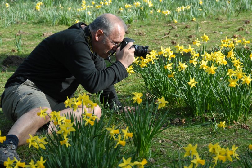 Wolfgang Quickels: Fotografieren, egal in welcher Position und egal wie lange es dauert.