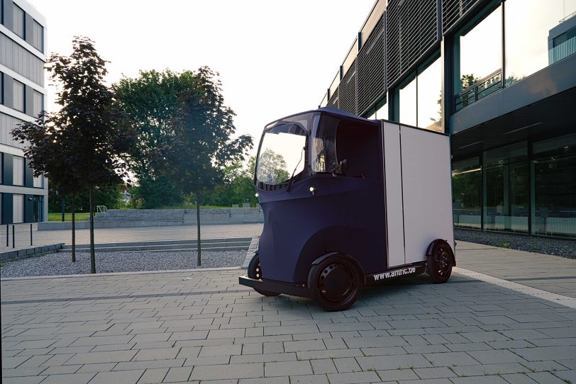Das Antric One, ein Elektro-Cargobike (Lastendrad) vom gleichnamigen Hersteller. Die Cenntro Electric Group, ehemals Tropos Motors Europe, steigt nun bei Antric ein.