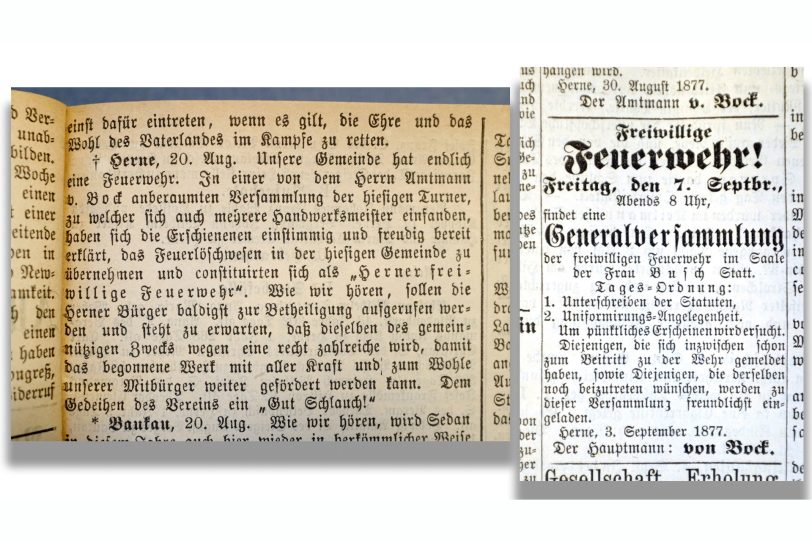 140 Jahre Freiwillige Feuerwehr Herne-Mitte.
