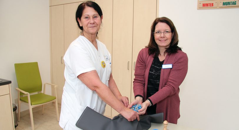 Betreuungsassistentin Claudia Bode und Uta Peiffert (Fachberatung Pflege).