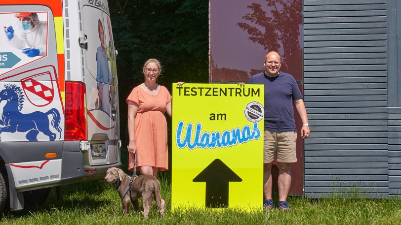 Testzentrum Herne am Wananas (Archivfoto).