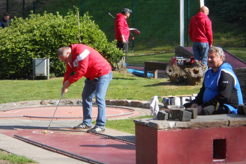 Minigolf-Meisterschafts-Spiele am 30.4.2017 in Eickel.