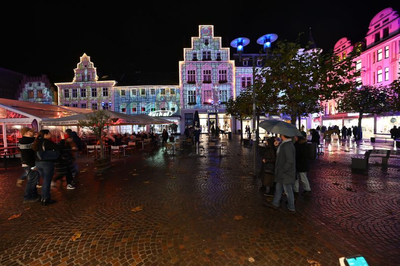 Recklinghausen leuchtet nach eine Jahr Corona-bedingter Pause wieder.