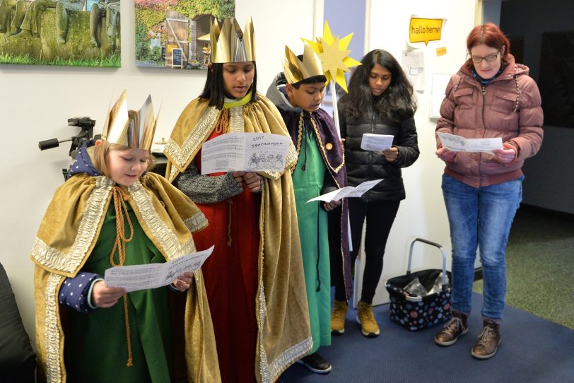 Auch die halloherne-Redaktion werden die Sternsinger der Pfarrei St. Franziskus in diesem Jahr nicht besuchen können. (Archivfoto!)