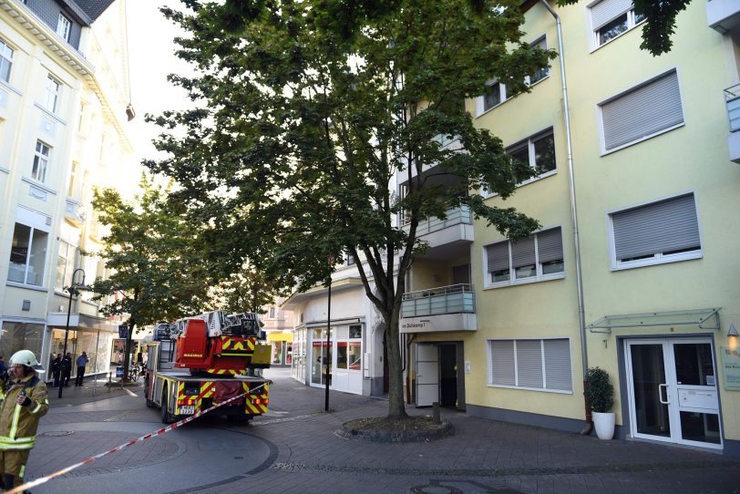 Einsatz der Feuerwehr am Dülskamp.