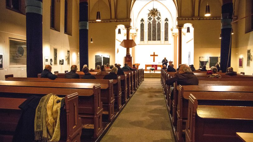 Die Vernissage in der Christuskirche.