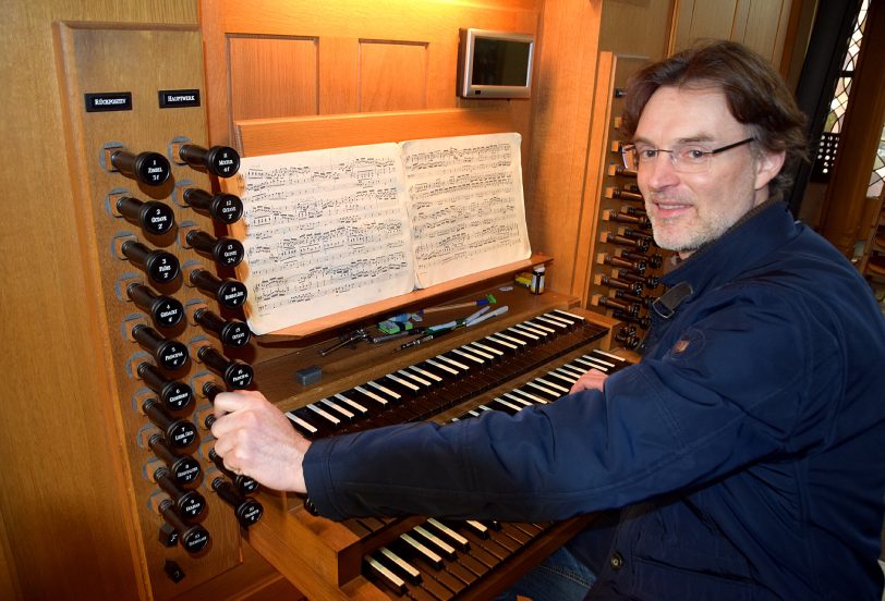 Wolfgang Flunkert, Kreiskantor der Evangelischen Kirche.