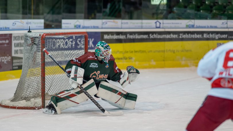 Goalie Björn Linda bleibt dem HEV erhalten.