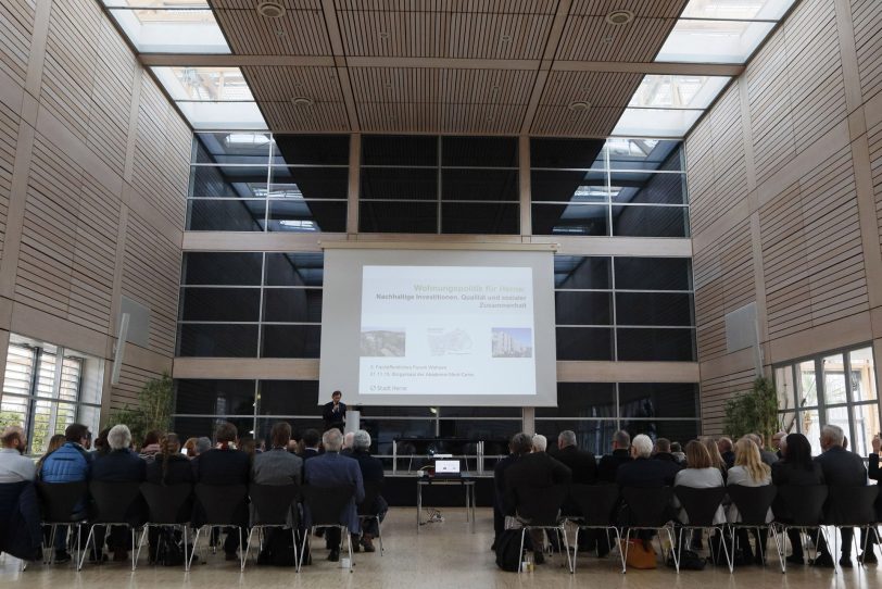 Forum Wohnen in der Akademie Mont-Cenis.