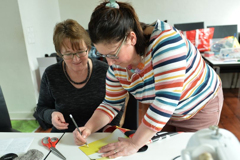 ARTbag-Workshop im Schloss Strünkede