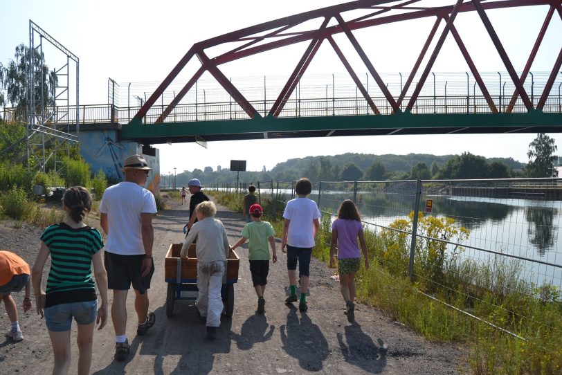 Sommerferien am Rhein-Herne-Kanal.