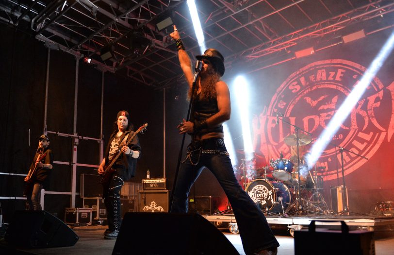 Helldecker beim Rock Spektakulum am Stennert.