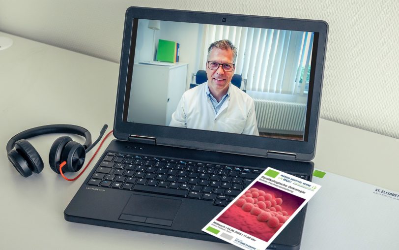 Prof. Dr. Clemens Tempfer, Direktor der Klinik für Frauenheilkunde und Geburtshilfe des Marien Hospital Herne informierte über die aktuellen Entwicklungen in der Diagnostik und Therapie von Krebserkrankungen der Gebärmutter.
