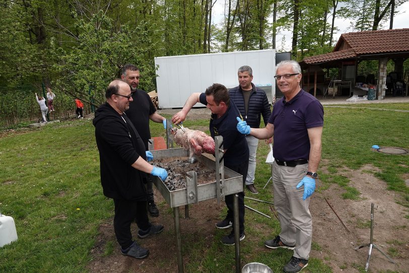 Dreitagesfest der Griechisch-Orthodoxen Gemeinde - Hl. Dimitrios - in Herten Süd 2022.