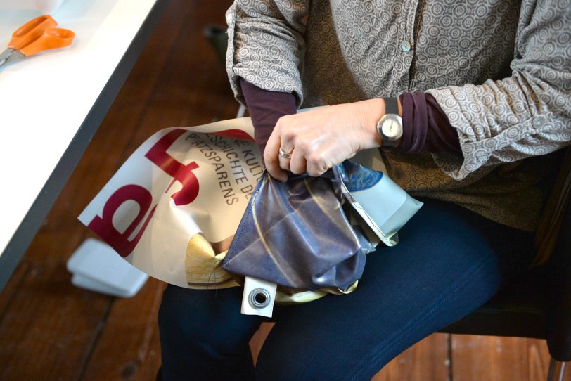 Workshop: ARTbags - Kunsttaschen im Kaminzimmer von Schloss Strünkede.
