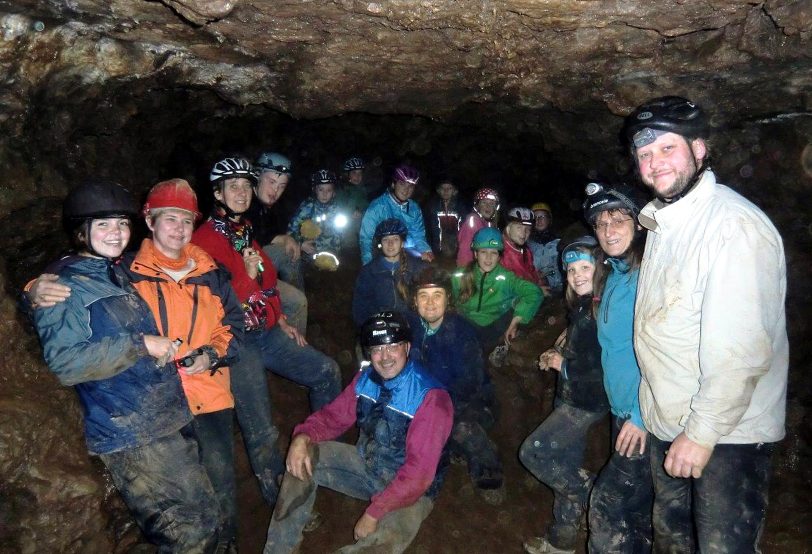 Ausflug der CTW-Kinder in die Kluterthöhle.