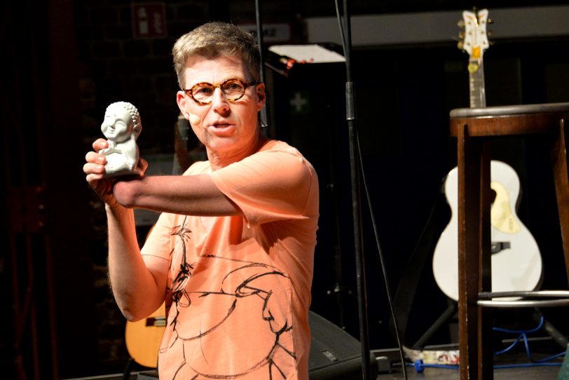 Comedy Wichteln 2018: Martin Fromme plus Wichtelgeschenk.