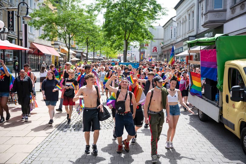 Impressionen vom Christopher Street Day (CSD) 2022 in Herne.