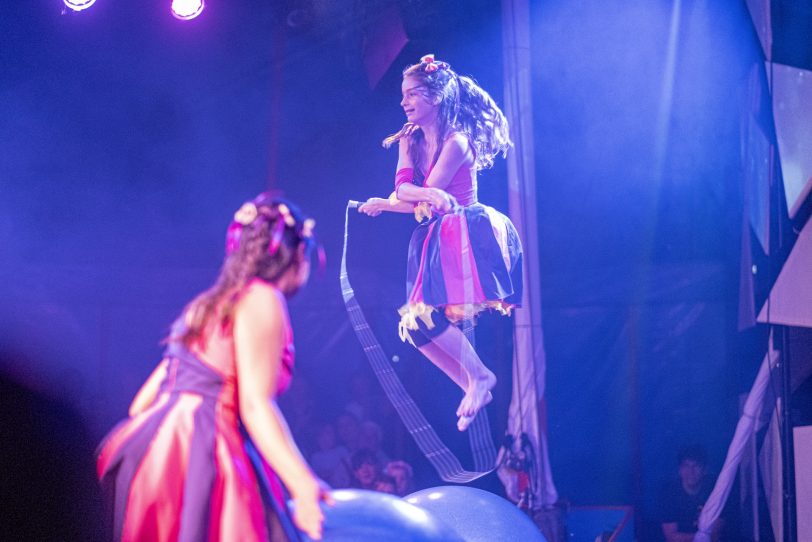 „Kuriosum“: Nachmittagsvorstellung beim Familiencircus Schnick-Schnack in Herne (NW), am Donnerstag (20.06.2019).