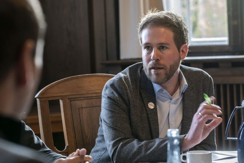 Pressekonferenz zu der Kampagne: Herne mit Respekt: Dennis Neumann.