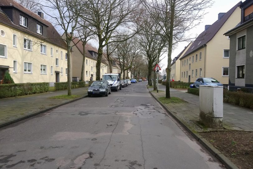 An der Horststraße beginnen am 18. Januar 2021 Fahrbahnerneuerungen (Archivbild).