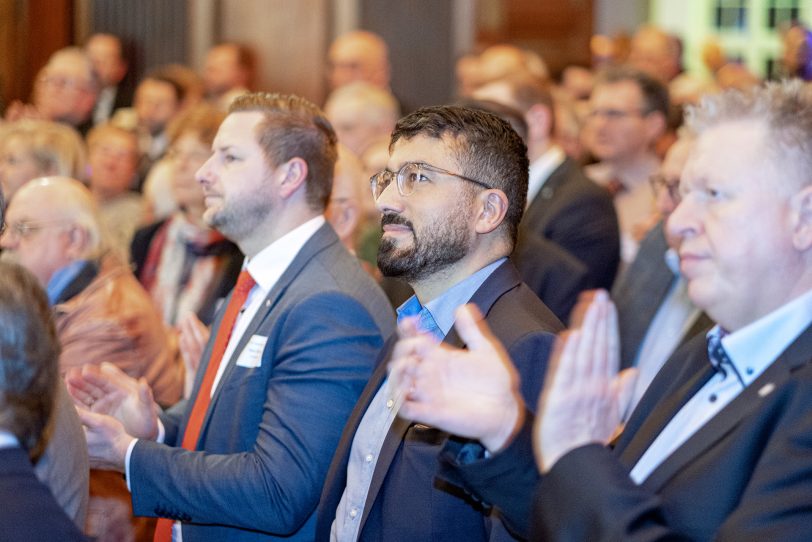 Neujahrsempfang des Oberbürgermeisters Dr. Frank Dudda (SPD) im Rathaus in Herne (NW), am Montagabend (13.01.2020).