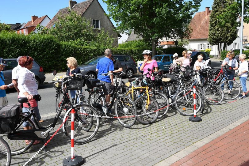 Beim Hospizradeln 2017.