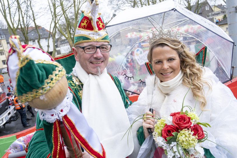 Das Herner Karnevals-Prinzenpaar Andreas I. und Jennifer I.