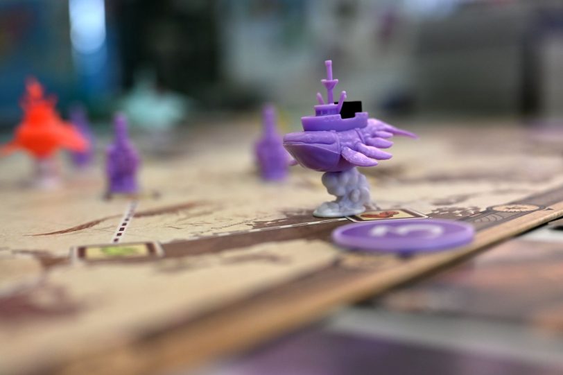 Liebevoll gestaltete Spielfiguren.