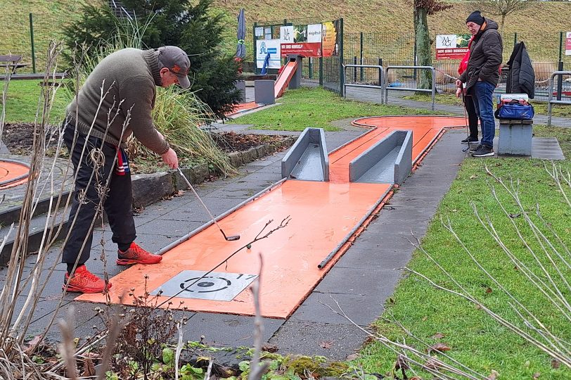 13. Winterpokal der Minigolfer.