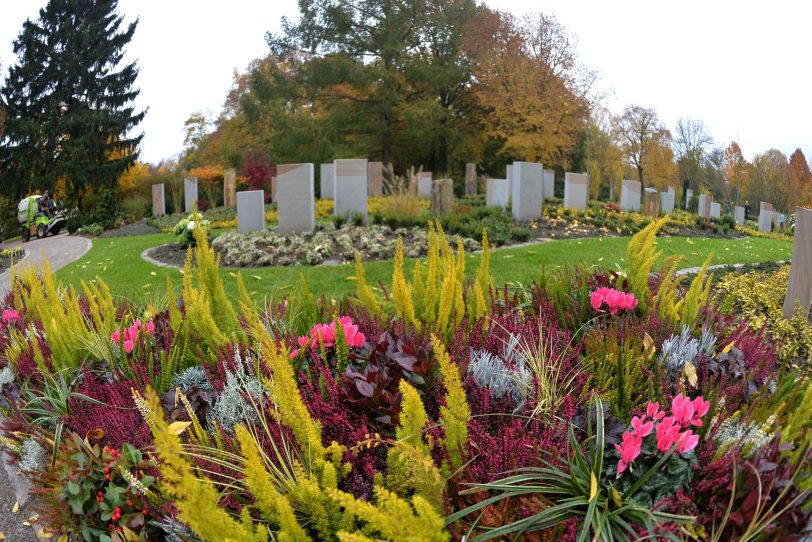 Memorium-Garten auf dem Südfriedhof.