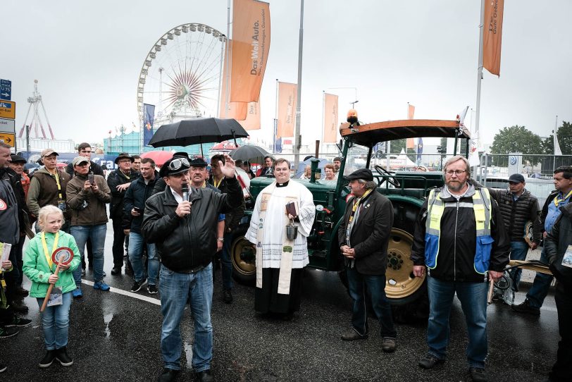 Oldtimerparade zur Cranger Kirmes am 12.8.2017.