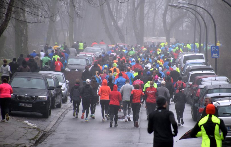 38. Herner Silvesterlauf am 31. Dezember 2014 im Gysenberg.