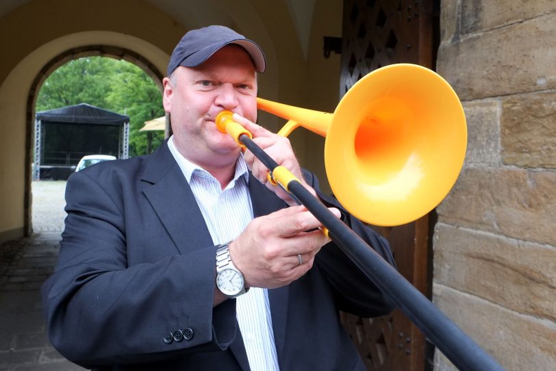 Christian Ribbe, Leiter der Musikschule Herne.