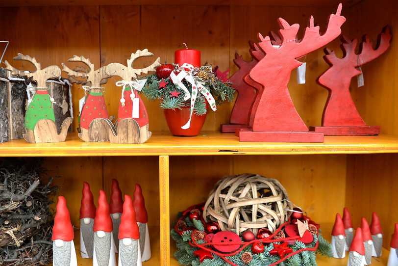 Weihnachtliches auf dem Markt der WfB.