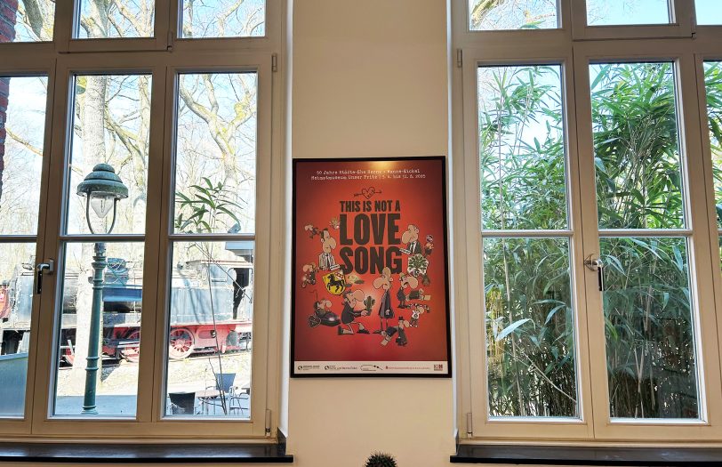 Die Ausstellung 'This is not a love song' wird im Heimatmuseum gezeigt.