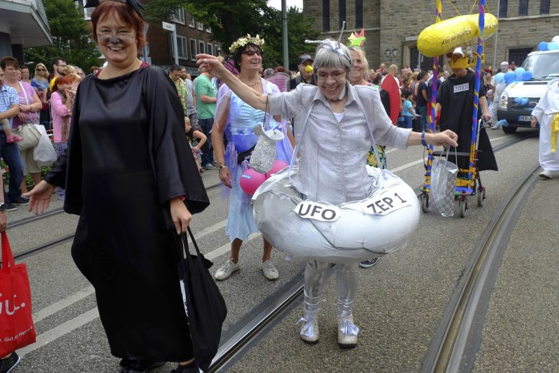 Der Kirmesumzug 2015.