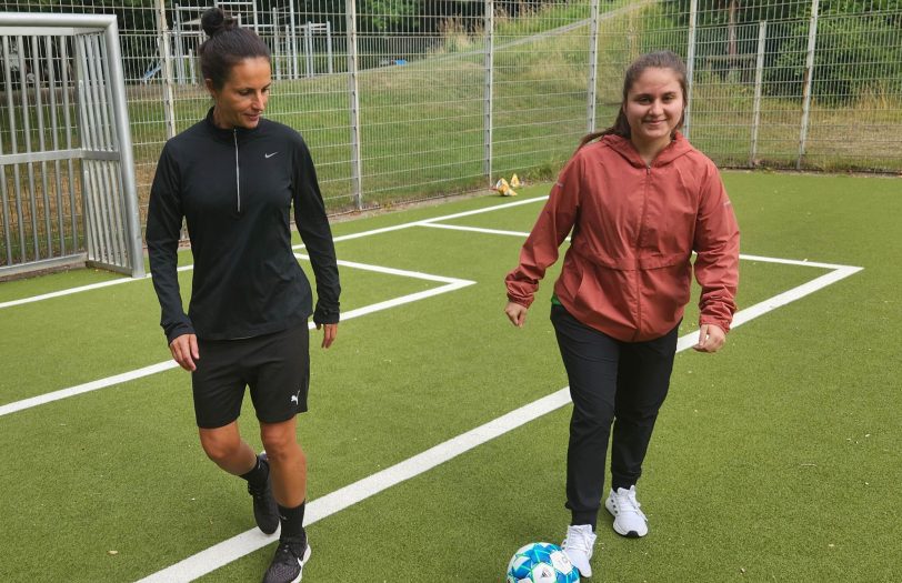STREETKICKERZ Girls soll Mädchen Spaß am Fußballspielen vermitteln.
