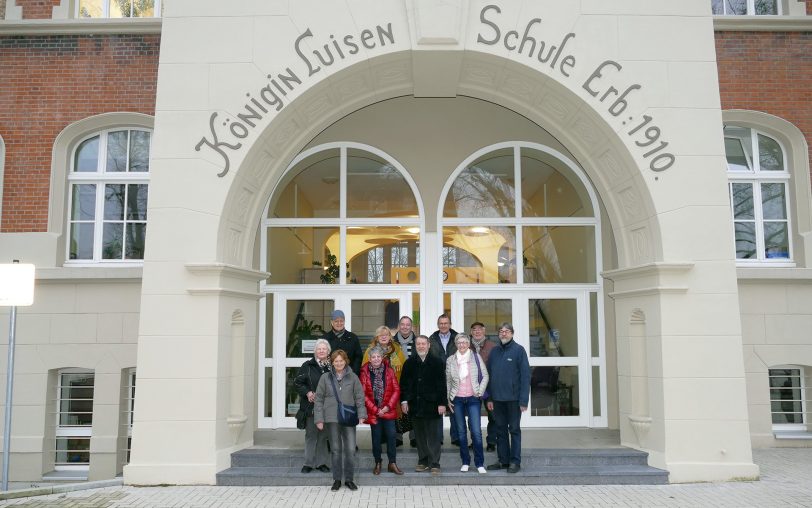 Zu Besuch in der ehemaligen Königin-Luisen-Schule.