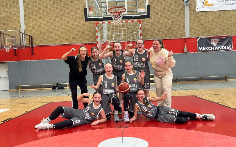 Die U12 der Ruhrpott Baskets Herne feierte im Derby beim Herner TC einen 70:53-Erfolg.