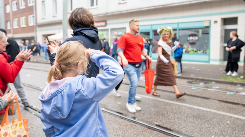 Festumzug Cranger Kirmes 2025.