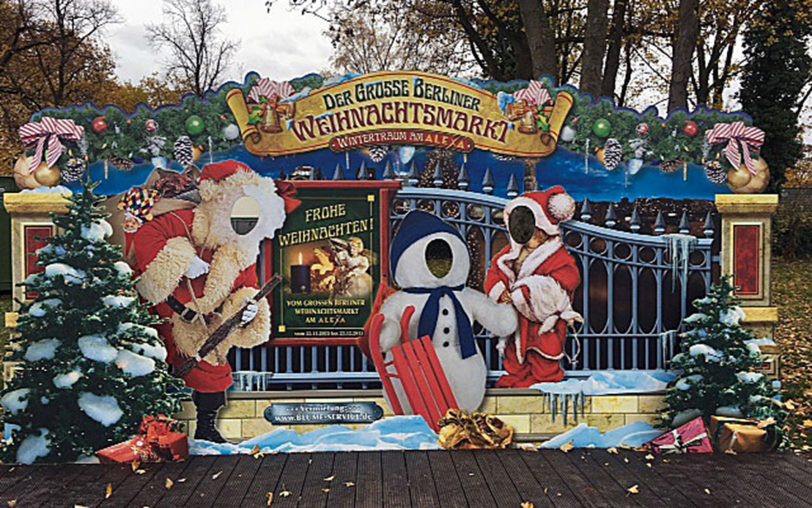 Der Berliner Weihnachtsmarkt auf Crange.