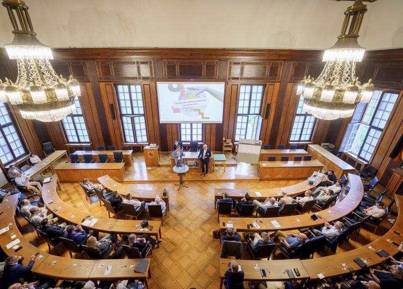 Erstes Kennenlernen und stadtgesellschaftlichen Austausch zum Thema Urban Arts District im Juni 2025.